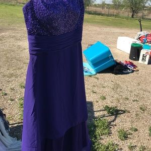 Purple dress